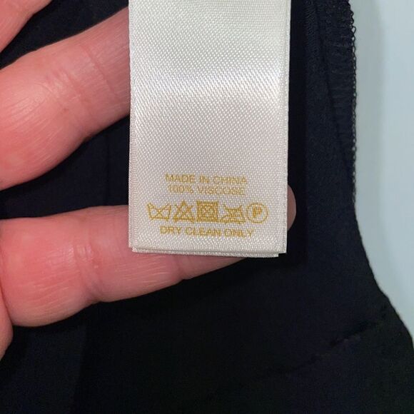 Kate Spade Villa Brighton Bow Black Cocktail Dress - Picture 6 of 10